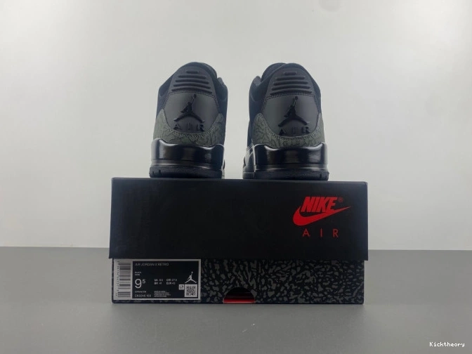 Kick Theory Jordan CK9246-168 Retro Cat Black Air 3 0702